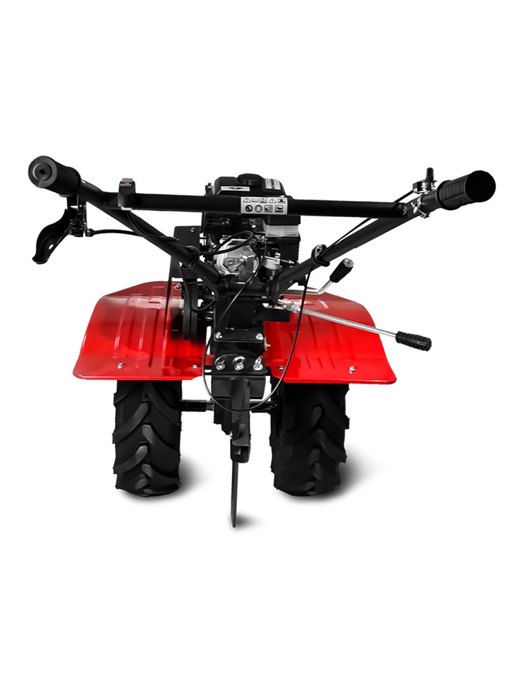 РЫСЬ Мотоблоки ременные 4 скорости МБР 7-10 Э ПРО колеса EXTREME + электростартер